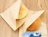 100pcs Kraft Paper Packaging Oil Oil Ponows Pączki do piekarni torby z jedzeniem