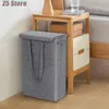 Autres produits de lessive 45L Panier de rangement pliable avec couvercle Ménage Vêtements sales Chambre portable s 230330