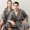 Sleepwear Brand Designer Couples Bathrobes Women's Robes Winter Dressing Gowns For Women Men Female Nightgowns Kimono Robe