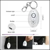 Pest Control Trasonic Mosquito Repellent Keychain Mobile Portable Repeller Outdoor Reject Flea And Tick Prevention For Dogs Cats Pet Dhfzf