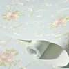 Fonds d'écran Fonds d'écran auto-adhésifs fleurs pastorales 3D stéréo autocollant mural floral salon chambre maison de mariage PVC décor étanche