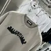 Xinxinbuy Men Designer Tee Tシャツ23SSパネル付きレタープリントタイダイショートスリーブコットン女性ブラックホワイトブルーグレーカーキS-3XL