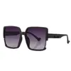 Women's fashion new Polarized brand large frame women's anti ultraviolet light luxury Sunglasses