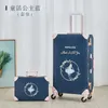 Storage Bags Vintage Luggage 24 "travel Case Fashion Girl Universal Wheel Pull Box 20" Boarding