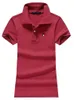 Women's Polos High Quality 100 Cotton Summer Short Sleeve Shirts Casual Ladies Lapel Tees Fashion Slim Female Tops S4XL 230330