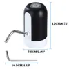 Andere drinkware -waterflespomp USB -oplaad Automatische elektrische dispenser Auto -schakelaar Drink 230330