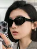 نظارة شمسية قطة رجعية عينات شمسية للنساء Arc de Triomphe Oval Fashion