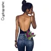 Womens Jumpsuits Rompers Cryptographic Backless Strap Cotton Female Body Sexy Bodysuit Teddy Bodycon Strampler Womens Jumpsuit Bodysuits Overalls 230329