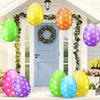 Other Event Party Supplies 16 inch Giant Egg Easter Inflatable Balloon Outdoor Inflatable Easter Decoration Home Garden Easter Decoration 230329