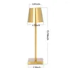 Lampade da tavolo Lampada Touch Control Atmosfere regolabili continue Luce notturna Illuminazione antiscivolo Comodino Soggiorno Dormire