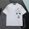 T-shirts pour hommes Hommes Designer T-shirts Slim Fit Vêtements d'été Simple Streetwear Mode Imprimer Coton Tshirt Casual Tee Shirt