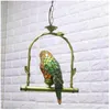 Pendelleuchten Doppelkopf-Papagei-Lampe im nordamerikanischen Stil Bar Cafe Dekorative Gehweg Eisen Retro-Kronleuchter