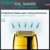 Afeitadoras eléctricas VGR Barba Trimmer Maquinilla de afeitar profesional Hombres Máquina de corte Recargable V399 230330