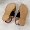 Sandalet Sıradan Daireler Kadın Terlik 2023 Marka Açık Ayak Ayakkabı Yazılar Yaz Tasarımcısı Sığ Slaytları Konforlu Zapatillas Mujer