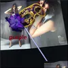 Party Masks Venetian Masquerade Music Mask on Stick Mardi Gras Costume Eye Printing Halloween Carnival Hand Hold Drop Delivery Home DHFJ9