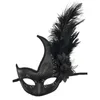 Party Masks Feather Masquerade Masks Carnival Accessories Show Party Christmas Gift Easter Halloween Eye Mask Sexy Dating Toys 230329