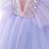 Mädchen Kleider Rüschen Prinzessin Kleid Für Kinder Hochzeit Elegante Party Tutu Abendkleid Kindergeburtstag Festzug Kommunion Formelle Vestidos 230329