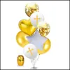 Other Festive Party Supplies Easter God Bless Cross Latex Balloons Heart Star Aluminum Balloon Baptism Forked Holy Communion Chris Dh0Se