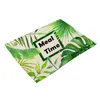 Bordmattor Kuddar Plant Green Leaves Placemats för matkök tillbehör placemat dekoration modern heminredning