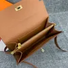 Echte lederen ontwerper Woman Bag Handtas Hpurse Schoudertassen Koppeling Wallet Card Holder Originele doos dames