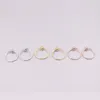 Boucles d'oreilles créoles véritable or rose 18 carats pour femmes perles lisses Furface 10 mm diamètre cadeau cercle