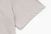 Été Nouvelle manche courte T-shirt Double Fabric Tissu de fils Stéréo Shirt Impression des femmes Men's Round Neck T-shirt Original Sweatshirt Polo G386S
