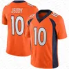 3 Russell Wilson Peyton Manning Football Jersey Patrick Surtain II Jerry Jeudy John Elway Justin Simmons Javonte Williams Courtland Sutton Marvin Mims Jr