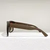 Matowe czarne srebrne lustro okulary przeciwsłoneczne dla mężczyzn 1124 okulary okulary przeciwsłoneczne projektanci okularów przeciwsłonecznych Occhialia Da Sole Uv400 Ochrona okularów