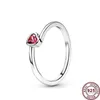 925 Silver Women Fit Pandora Ring Original Heart Crown Fashion Rings Exquisite Love Heart Fashion V-shaped