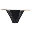 Underpants Everyday Wear Male Multicolor Waist U Convex Briefs Underwear For Wedding Night