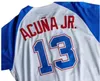 S-4XL 2023 Maglia City Connect Ronald Acuna Jr. MATT OlSON JORGE SOLER DEiON SANDERS AUSTIN RILEY OZZIE BRAVES ALBIES JONES Uomo Donna Maglia da baseball giovanile