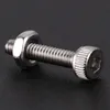 Hand Tools 100Set M2x10mm Hex Socket Head Knurled Cap Screws Bolts Nut