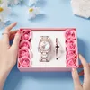 Очаровательная женская дизайнерская дизайнерская роскошная досуга модная механические часы стальной ремень Водонепроницаемые часы