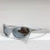 En Kaliteli Tasarımcı Güneş Gözlüğü Orijinal Gözlükler Açık Tonlar Wrap Çerçeve Moda Klasik Bayan Aynalar Kadınlar ve Erkekler için Gözlük Modeli BB0229s