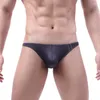 Mutande Intimo uomo Slip Mutandine sexy Jeans Stampato Traspirante Vita bassa Stretch Bikini Pouch Uomo giovane