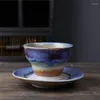 Kubki japoński w stylu Stoare kubek kubek Deliczny ceramiczny wiadro vintage latte cappuccino kubek popołudniowy zestaw herbaty prezenty