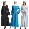 Ethnische Kleidung Kaftan Dubai Abaya Kimono Strickjacke Muslim Turban Kleid Türkei Saudi-Arabien Afrikanische Frauen Maxi Ohne Kopftuch TH937