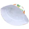 Chapeaux à larges bords Chapeaux de seau imprimés citron d'été pour femmes hommes enfants cerise ananas double face Panama casquettes pêche Bob soleil chapeau de pêcheur P230327