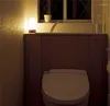 Tafellampen draadloze LED PIR Motion Sensor Night Light Battery Powered Lamp Nightlight voor slaapkamer toiletzit