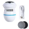 USB -laddning av fotfil Pedicure Tools Electric Foot Massager Foot Care Machine med 2 runda sliphuvud automatiskt vakuum