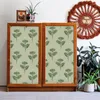 Duvar Kağıtları Rahat Lotus Çiçek Peel ve Sopa Odası Yatak Odası TV Çekim Yeşil Arka Plan Duvar Kağıt Mobilya Yenileme