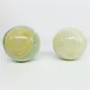 Figurines décoratives belles sphères de cristal de Calcite des caraïbes vertes boules de pierre de guérison pour la décoration de la maison