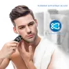 Mini rasurador de afeitadores eléctricos para hombres cuchillo de barba de afeitar portátil USB cargador de hombres carrocería 230330
