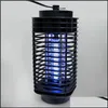 Andere huishoudelijke zonsopgangen Elektrische muggen Bug Zapper Killer Led Lantern Fly Catcher Flying Insect Insect Patio Outdoor Cam Lampen 110V 220V DHZ5W