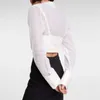 Women's Blouses Elegant And Youth Woman Spring Summer 2023 Trend Women's Shirt Korean Fashion Fishbone Girdling Tulle Long Sleeved Top