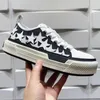 Дизайнерские кроссовки Stars Court Low Shoe Мужские кроссовки Amri Black Women White Canvas Mens Trainers