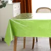 Bordduk Transparent PVC -bordduk Vattentät och oljesäkerhet Lätt att rengöra Square Round Home Restaurant 230330