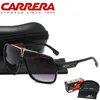 Carrera Marke Spiegel Sonnenbrille Männer Frauen Angeln Camping Wanderbrille Fahren Brillen Sport Sonnenbrille für Männer UV400