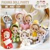 Doll Bodies Parts Mini 112 Balljointed Boy Girl OB11 Curly Wig With Cute expression Face 10cm Surprise s Toys Gift For Girls 230329