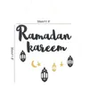 Andere evenementenfeestjes Eid Mubarak Ramadan Kareem Decor Moon Star Hangende hanger houten ornament Craft Diy moslim islamitische decoratie voor huis 230330